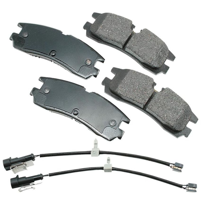Akebono ACT754 Akebono ProACT Ultra Premium Ceramic Disc Brake Pad Kit