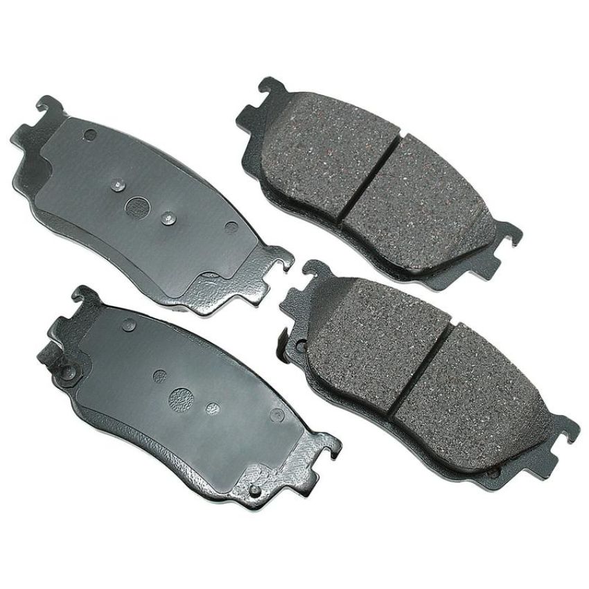 Akebono ACT755 Akebono ProACT Ultra Premium Ceramic Disc Brake Pad Kit