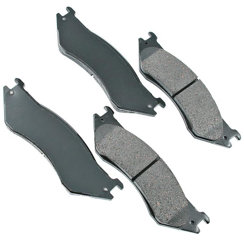 Akebono ACT758 Akebono ProACT Ultra Premium Ceramic Disc Brake Pad Kit
