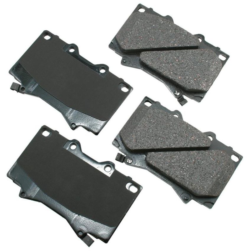 Akebono ACT772 Akebono ProACT Ultra Premium Ceramic Disc Brake Pad Kit