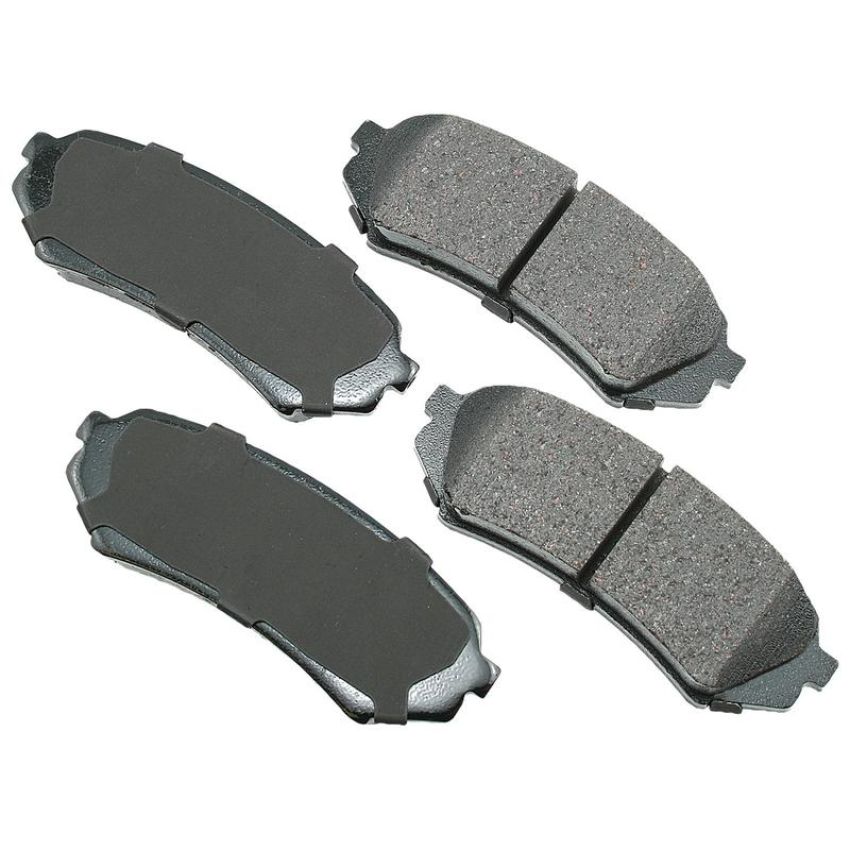 Akebono ACT773 Akebono ProACT Ultra Premium Ceramic Disc Brake Pad Kit