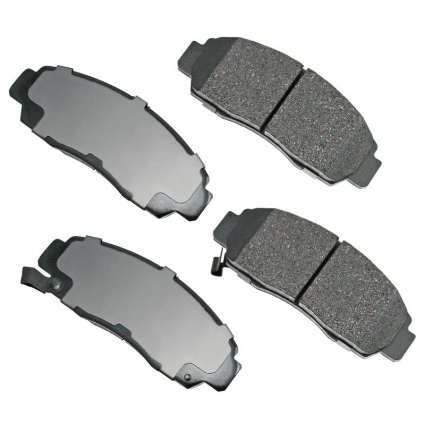 Akebono ACT787 Akebono ProACT Ultra Premium Ceramic Disc Brake Pad Kit