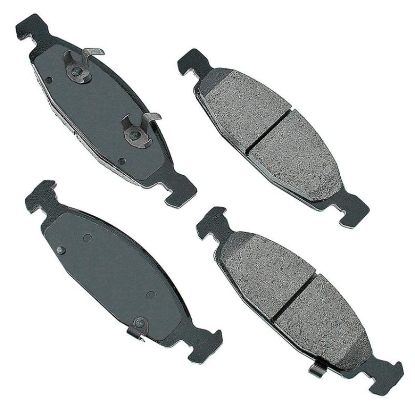 Akebono ACT790 Akebono ProACT Ultra Premium Ceramic Disc Brake Pad Kit