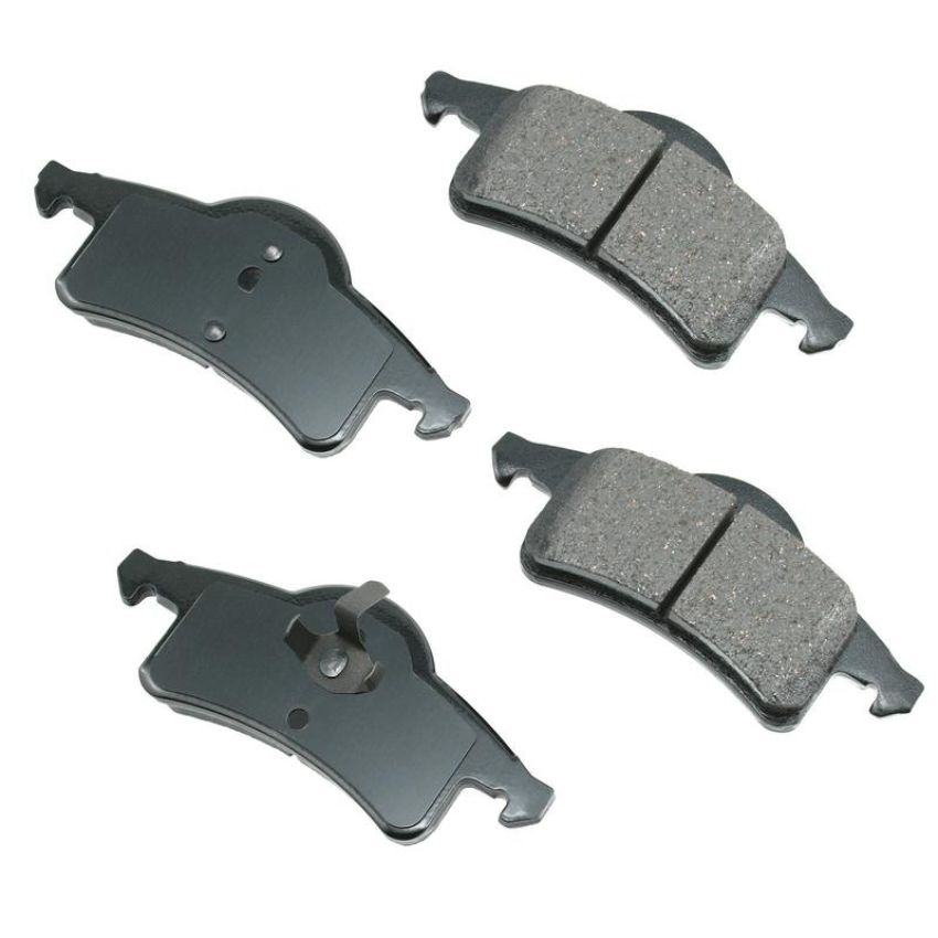 Akebono ACT791 Akebono ProACT Ultra Premium Ceramic Disc Brake Pad Kit
