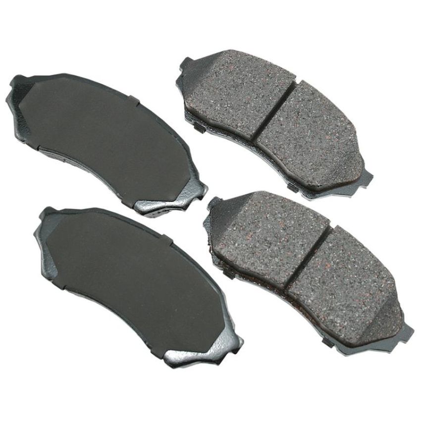 Akebono ACT798 Akebono ProACT Ultra Premium Ceramic Disc Brake Pad Kit