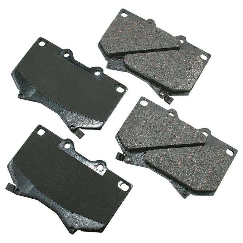 Akebono ACT812 Akebono ProACT Ultra Premium Ceramic Disc Brake Pad Kit