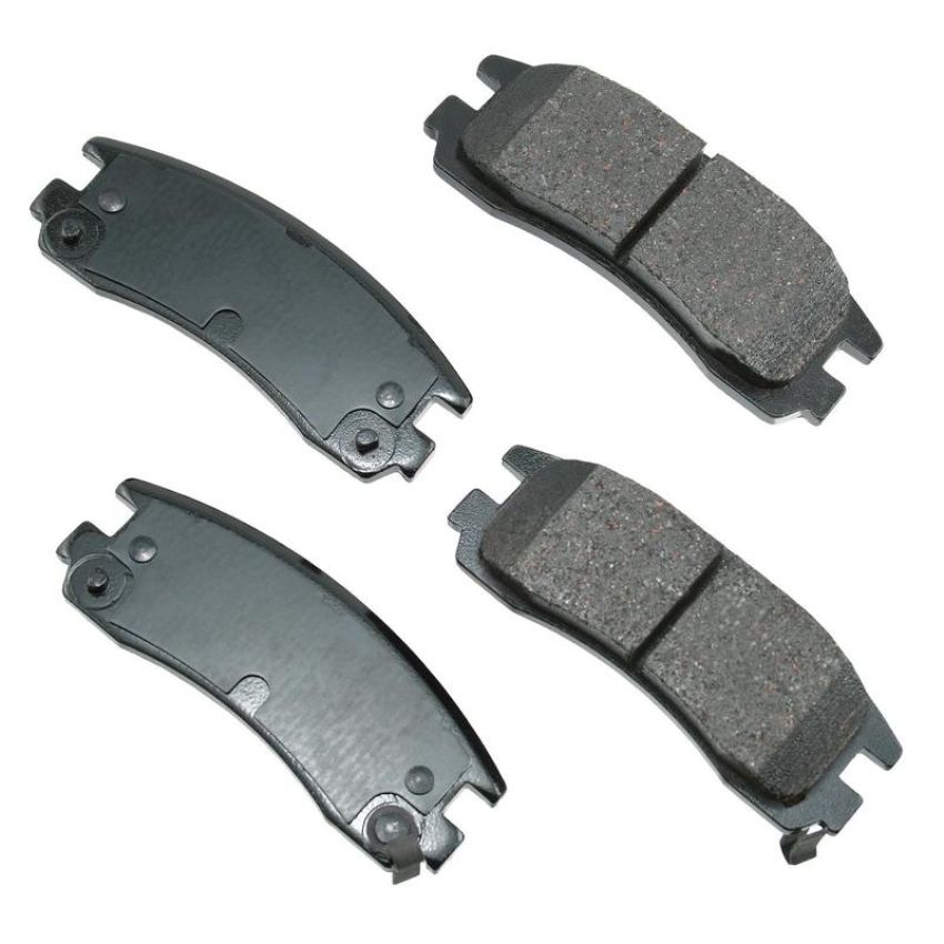 Akebono ACT814 Akebono ProACT Ultra Premium Ceramic Disc Brake Pad Kit