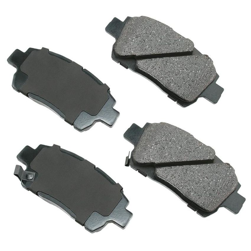 Akebono ACT822 Akebono ProACT Ultra Premium Ceramic Disc Brake Pad Kit
