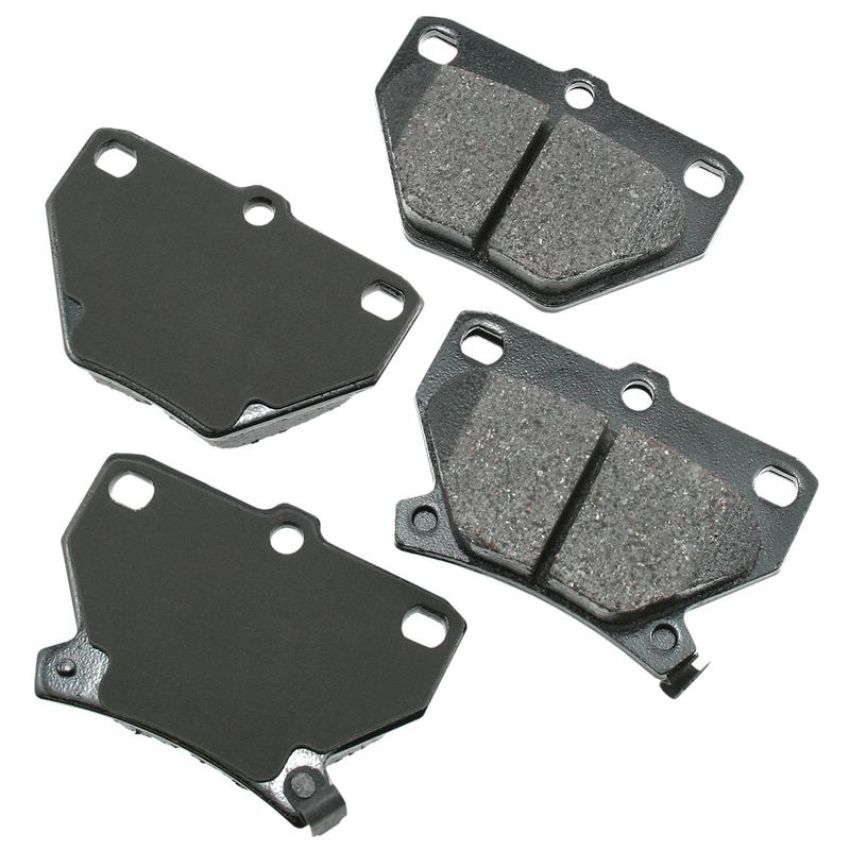 Akebono ACT823 Akebono ProACT Ultra Premium Ceramic Disc Brake Pad Kit