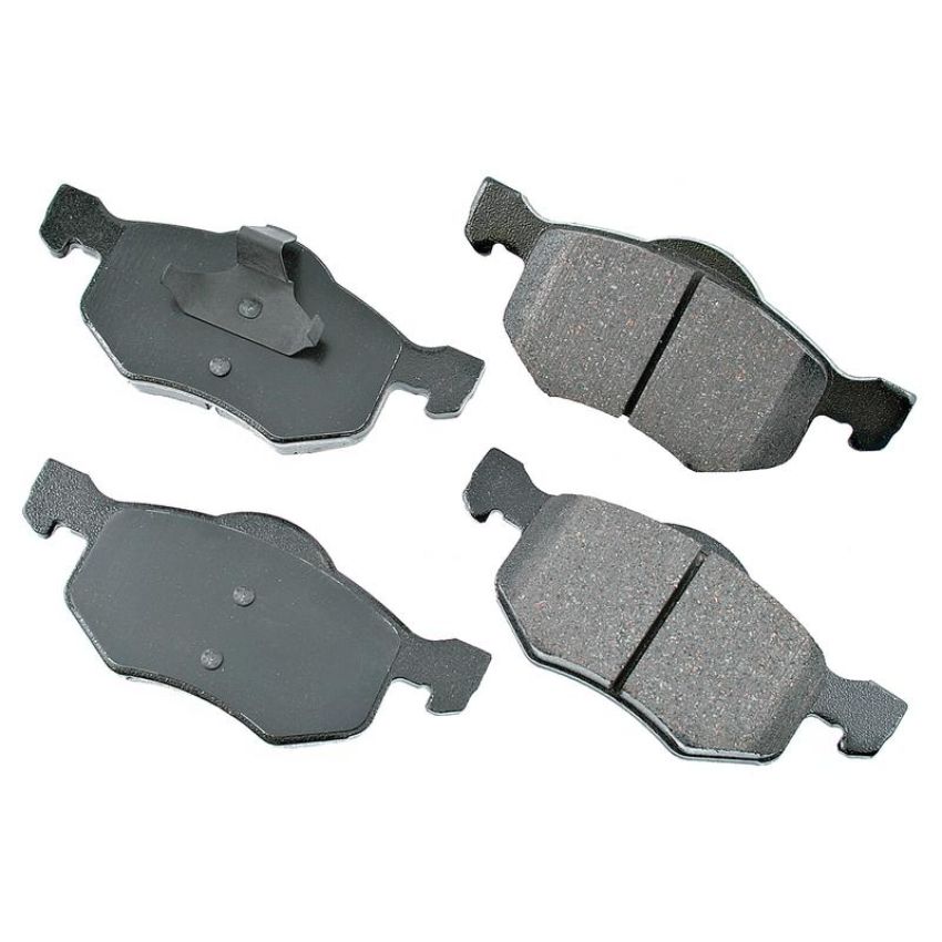 Akebono ACT843 Akebono ProACT Ultra Premium Ceramic Disc Brake Pad Kit