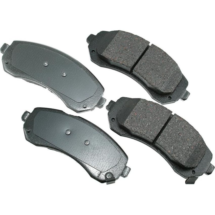 Akebono ACT844 Akebono ProACT Ultra Premium Ceramic Disc Brake Pad Kit