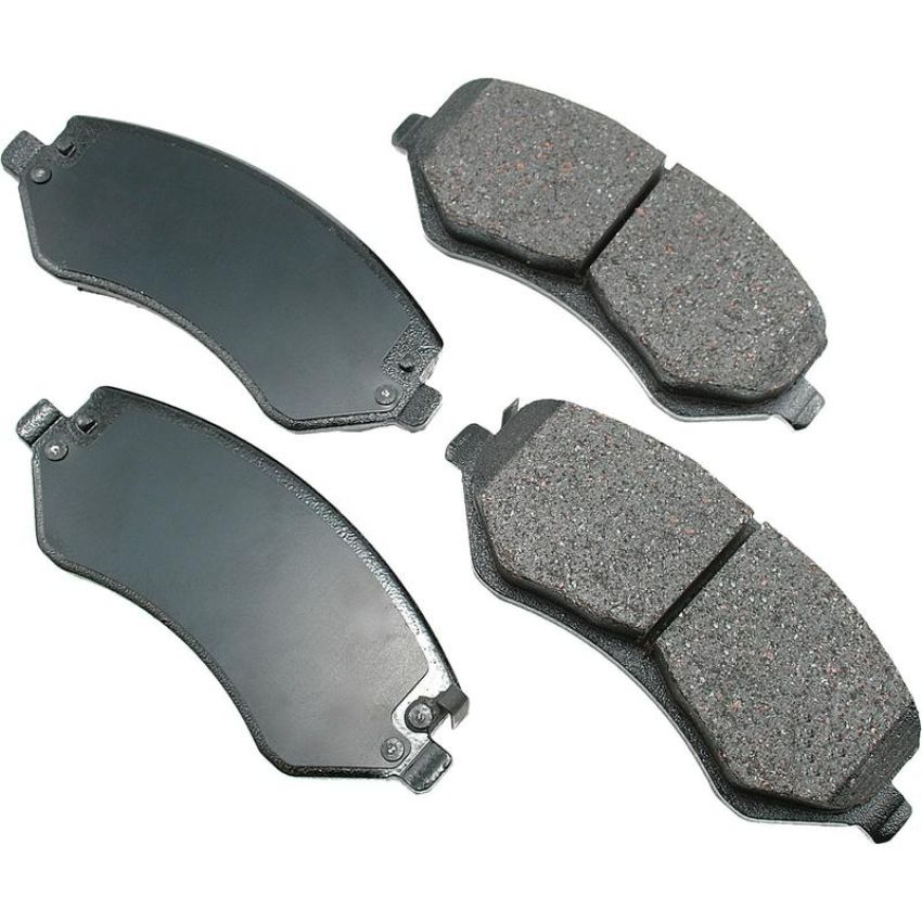 Akebono ACT856 Akebono ProACT Ultra Premium Ceramic Disc Brake Pad Kit