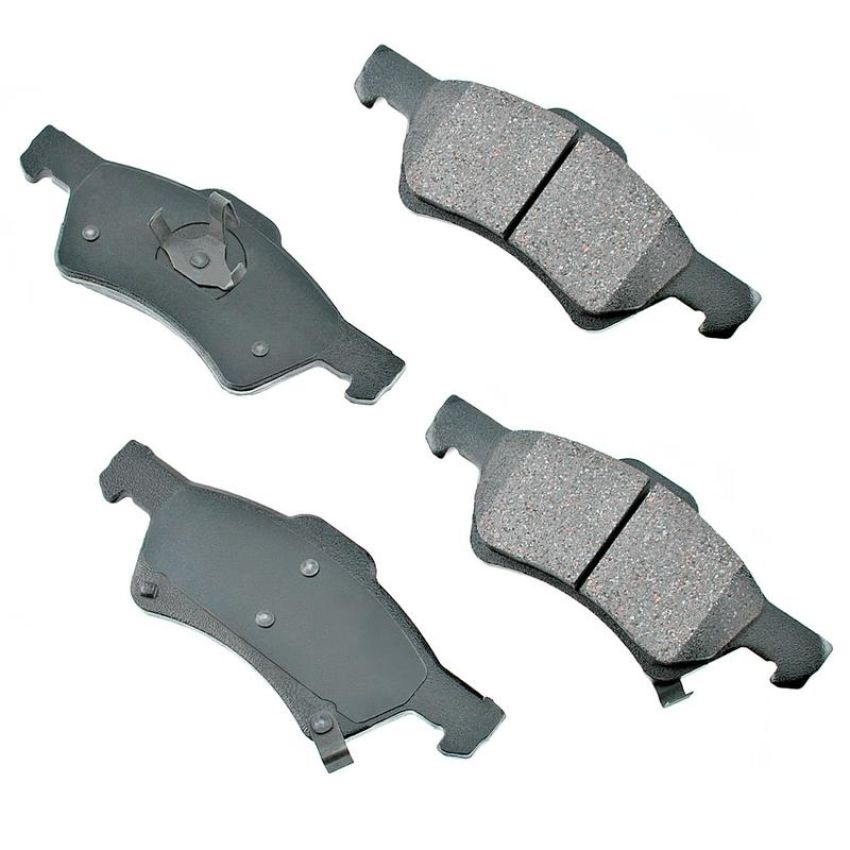 Akebono ACT857 Akebono ProACT Ultra Premium Ceramic Disc Brake Pad Kit