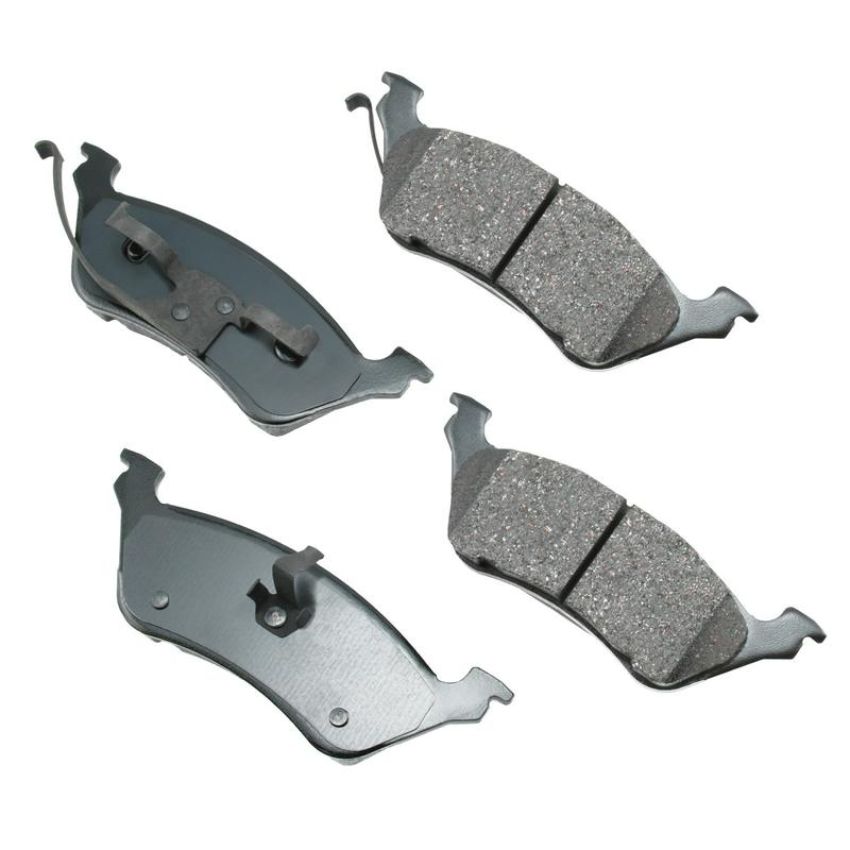 Akebono ACT858 Akebono ProACT Ultra Premium Ceramic Disc Brake Pad Kit