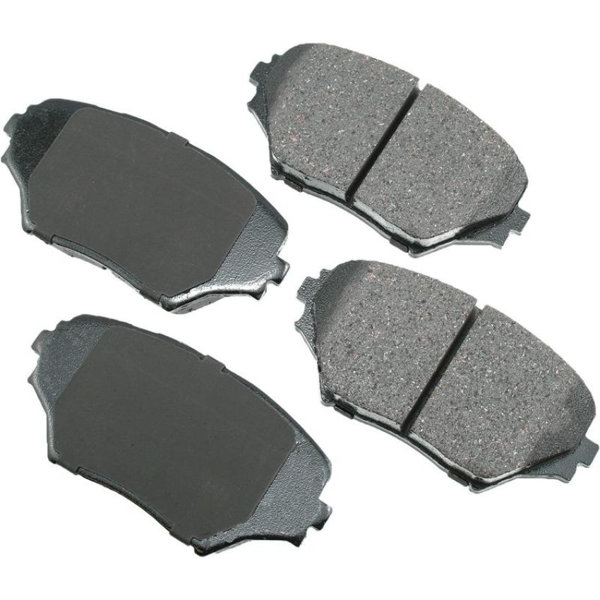 Akebono ACT862 Akebono ProACT Ultra Premium Ceramic Disc Brake Pad Kit