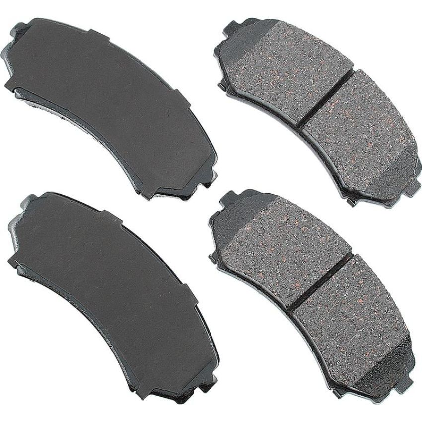 Akebono ACT867 Akebono ProACT Ultra Premium Ceramic Disc Brake Pad Kit