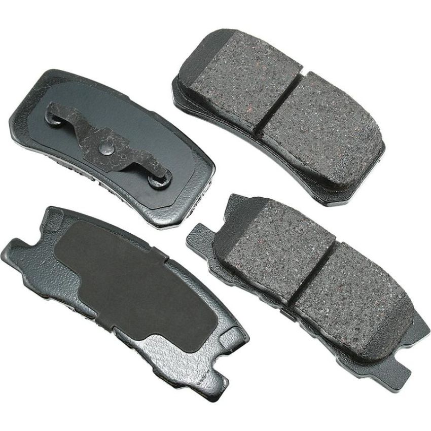 Akebono ACT868 Akebono ProACT Ultra Premium Ceramic Disc Brake Pad Kit