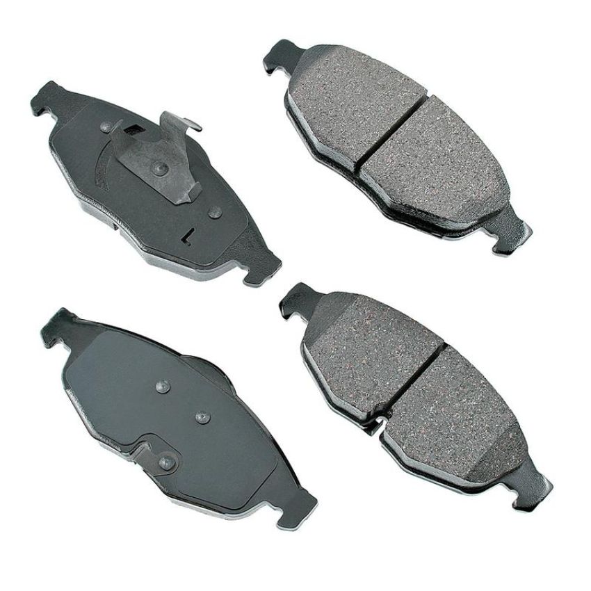 Akebono ACT869 Akebono ProACT Ultra Premium Ceramic Disc Brake Pad Kit