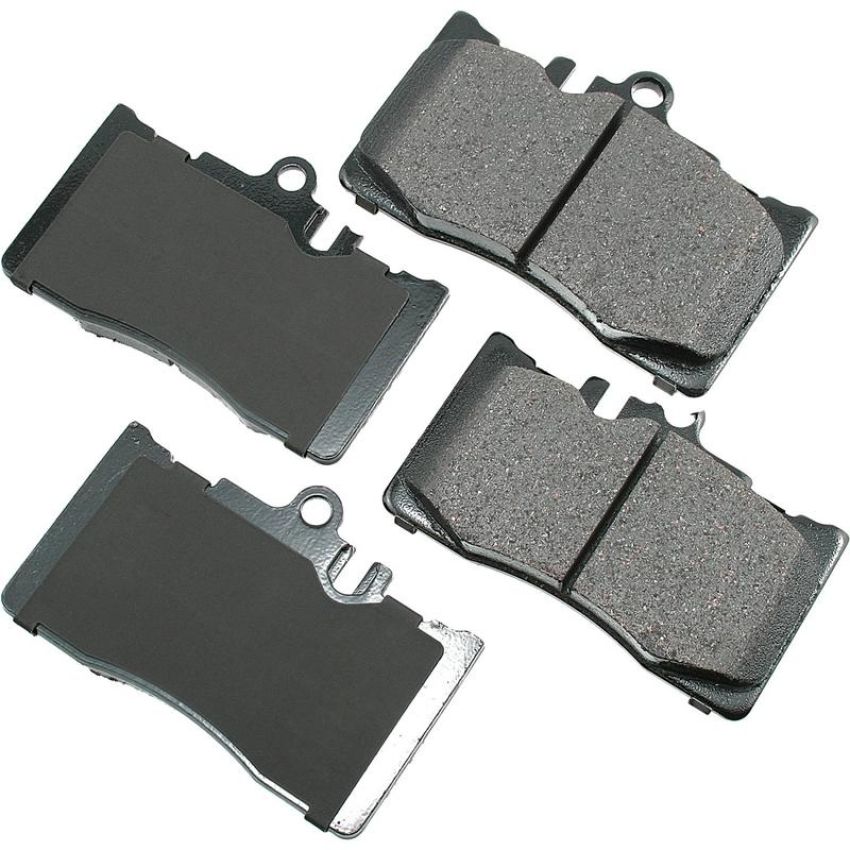 Akebono ACT870 Akebono ProACT Ultra Premium Ceramic Disc Brake Pad Kit