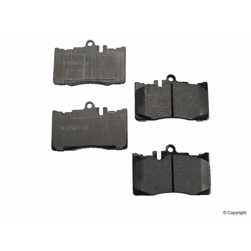 Akebono ACT870 Akebono ProACT Ultra Premium Ceramic Disc Brake Pad Kit