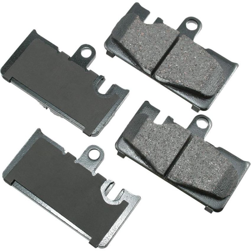 Akebono ACT871 Akebono ProACT Ultra Premium Ceramic Disc Brake Pad Kit