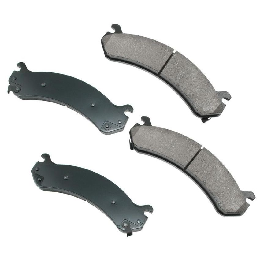 Akebono ACT909 Akebono ProACT Ultra Premium Ceramic Disc Brake Pad Kit