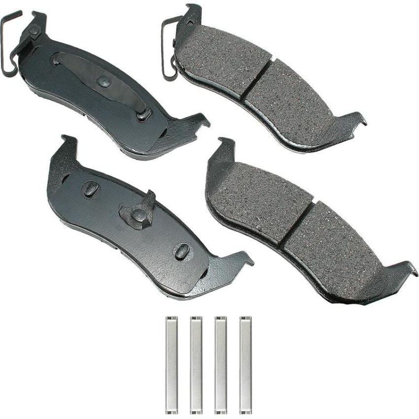 Akebono ACT932 Akebono ProACT Ultra Premium Ceramic Disc Brake Pad Kit