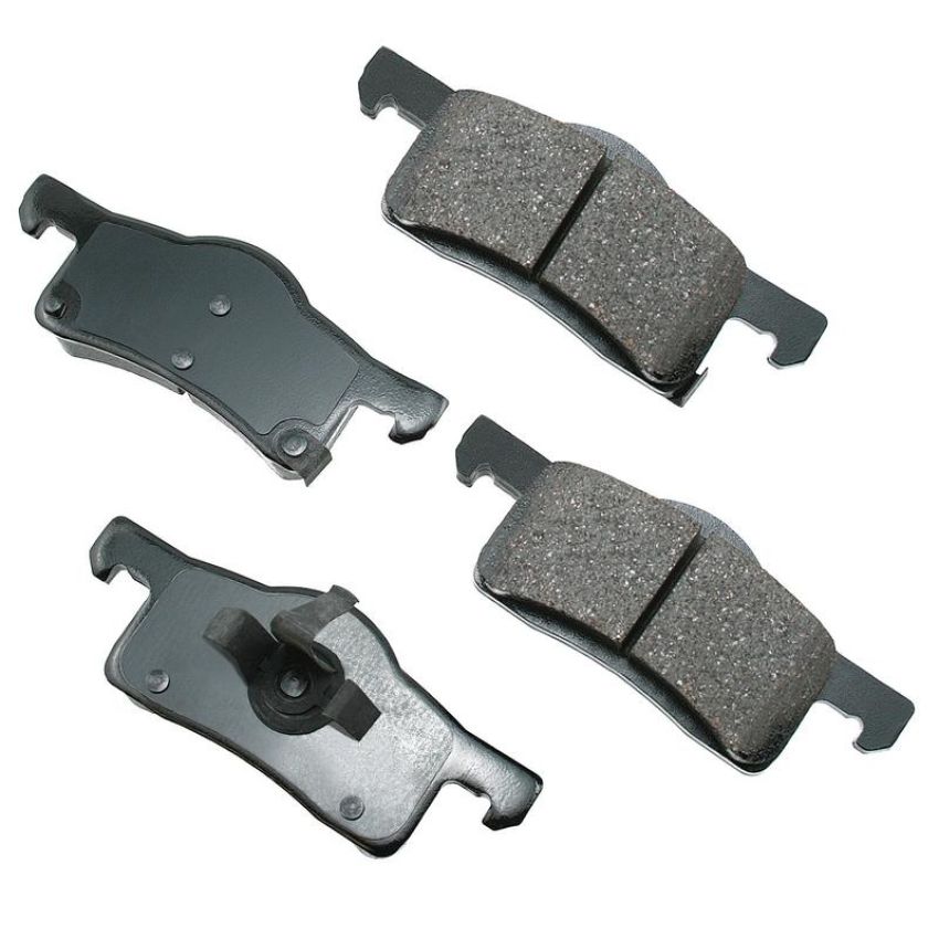 Akebono ACT935 Akebono ProACT Ultra Premium Ceramic Disc Brake Pad Kit