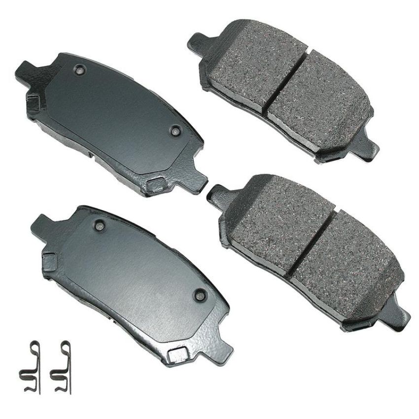 Akebono ACT956 Akebono ProACT Ultra Premium Ceramic Disc Brake Pad Kit