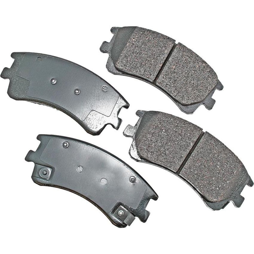 Akebono ACT957 Akebono ProACT Ultra Premium Ceramic Disc Brake Pad Kit