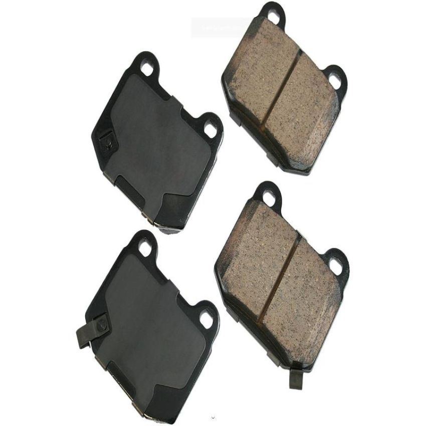 Akebono ACT961 Akebono ProACT Ultra Premium Ceramic Disc Brake Pad Kit