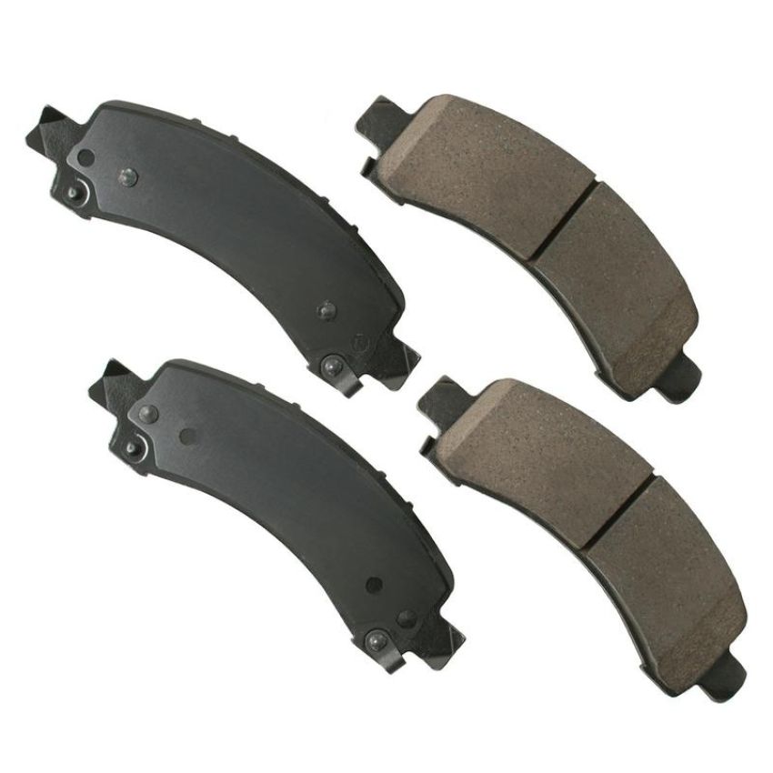 Akebono ACT974 Akebono ProACT Ultra Premium Ceramic Disc Brake Pad Kit