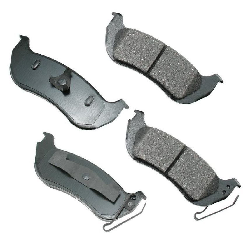 Akebono ACT981 Akebono ProACT Ultra Premium Ceramic Disc Brake Pad Kit