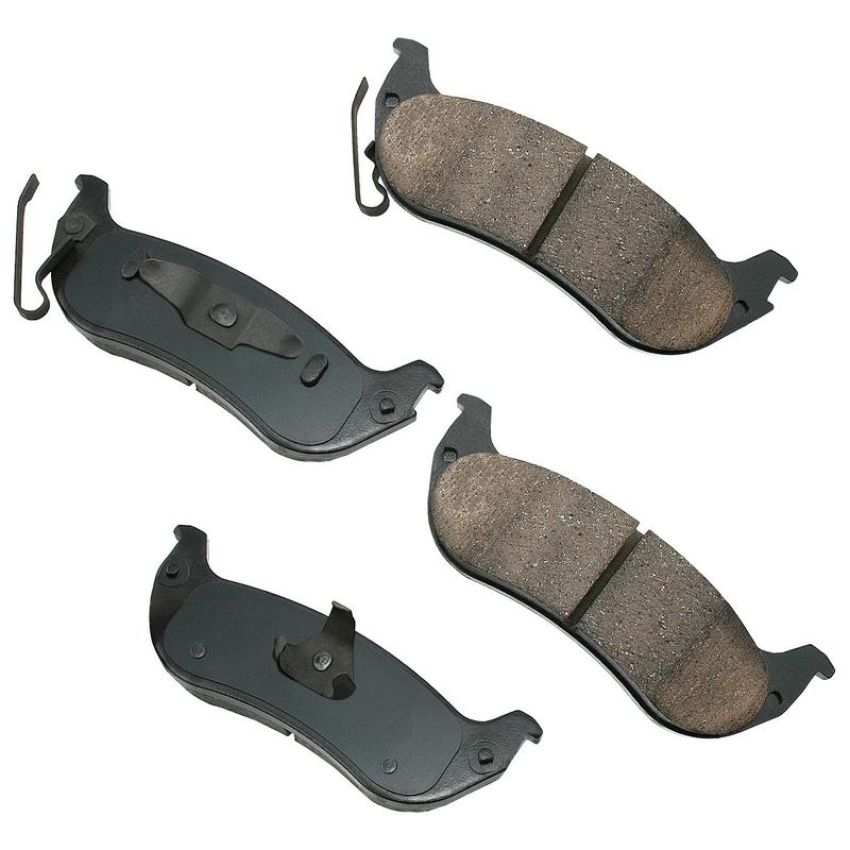 Akebono ACT998 Akebono ProACT Ultra Premium Ceramic Disc Brake Pad Kit
