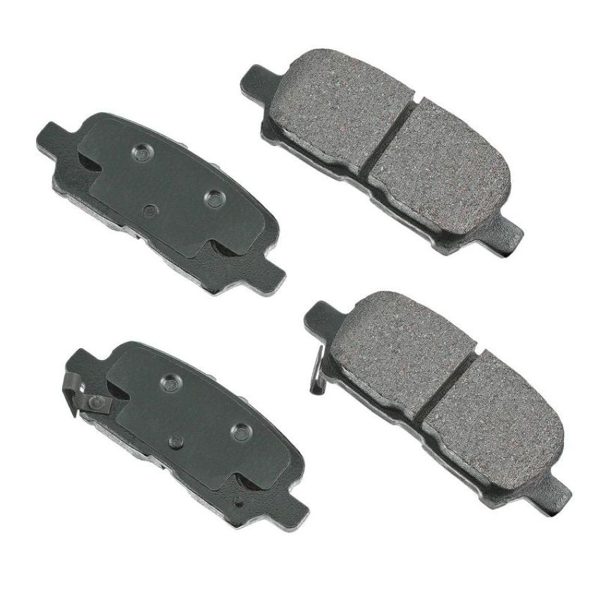 Akebono ACT999 Akebono ProACT Ultra Premium Ceramic Disc Brake Pad Kit