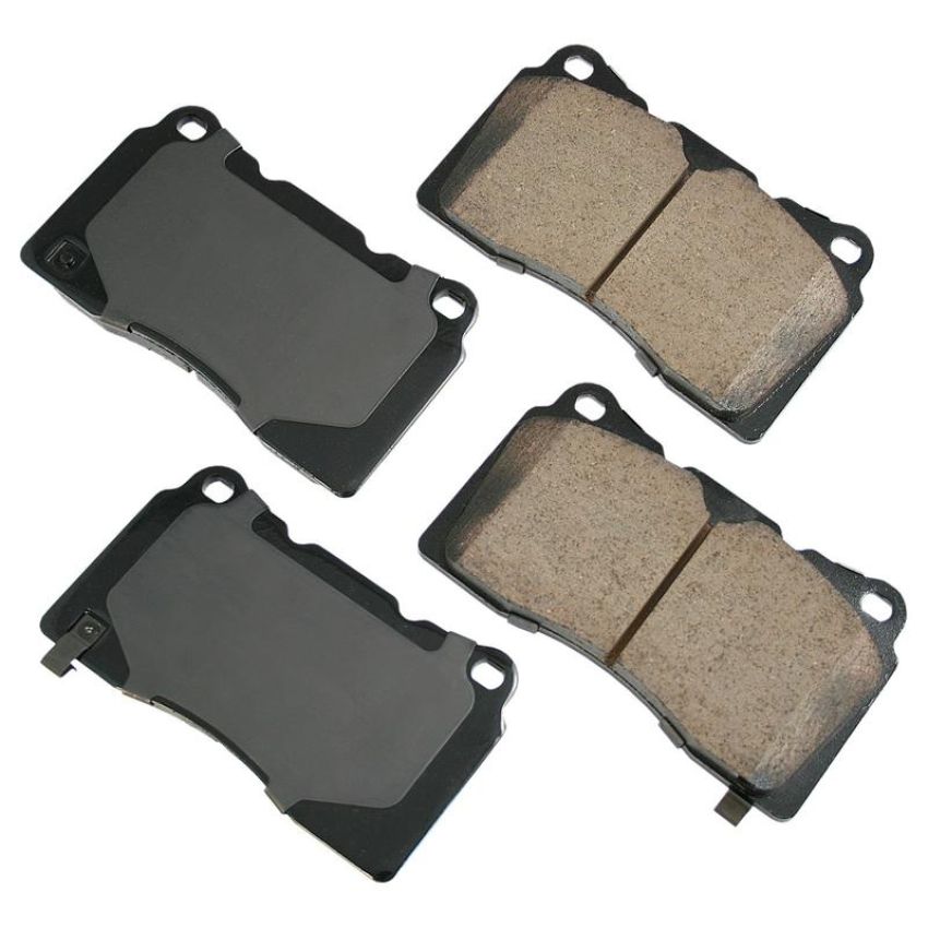 Akebono ASP1001 Akebono Performance Ultra Premium Ceramic Disc Brake Pad Kit