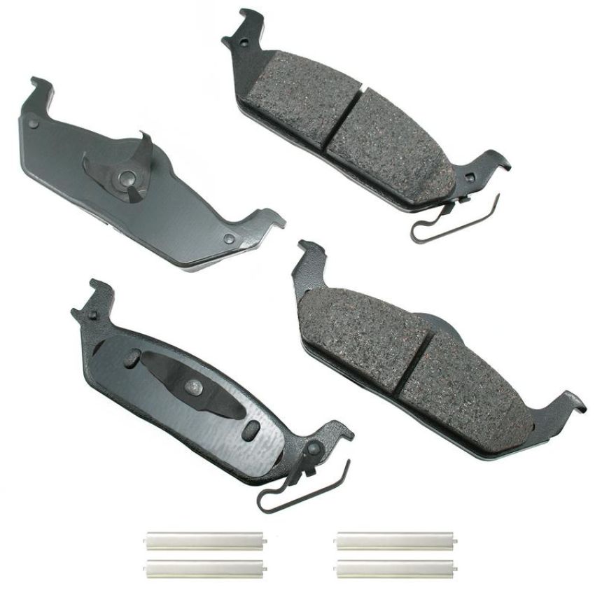 Akebono ASP1012A Akebono Performance Ultra Premium Ceramic Disc Brake Pad Kit