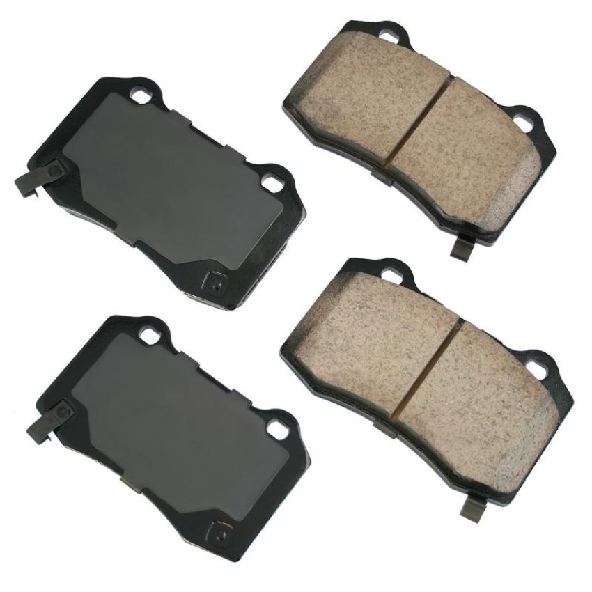 Akebono ASP1053 Akebono Performance Ultra Premium Ceramic Disc Brake Pad Kit