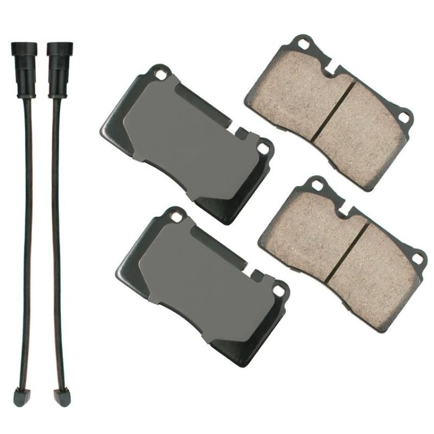 Akebono ASP1129 Akebono Performance Ultra Premium Ceramic Disc Brake Pad Kit