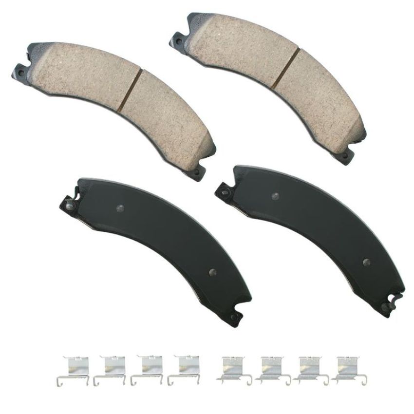 Akebono ASP1411 Akebono Performance Ultra Premium Ceramic Disc Brake Pad Kit