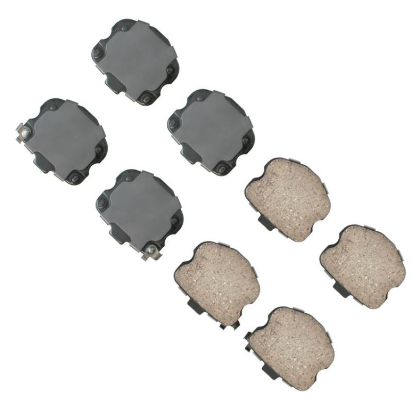 Akebono ASP1419A Akebono Performance Ultra Premium Ceramic Disc Brake Pad Kit