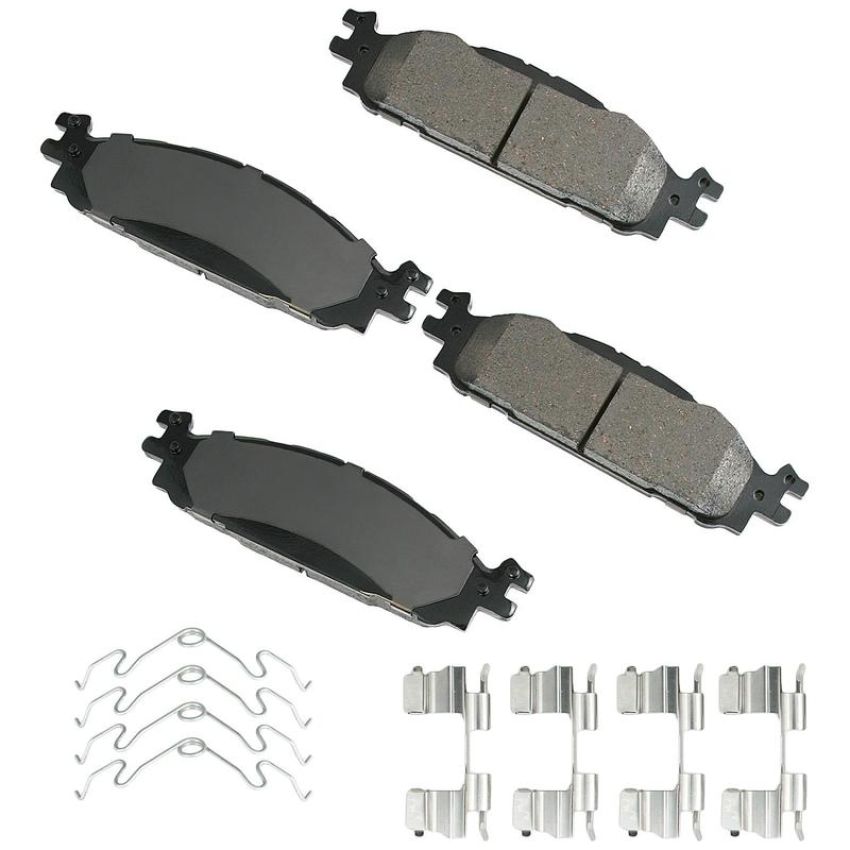 Akebono ASP1508A Akebono Performance Ultra Premium Ceramic Disc Brake Pad Kit