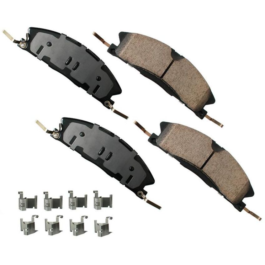 Akebono ASP1611A Akebono Performance Ultra Premium Ceramic Disc Brake Pad Kit