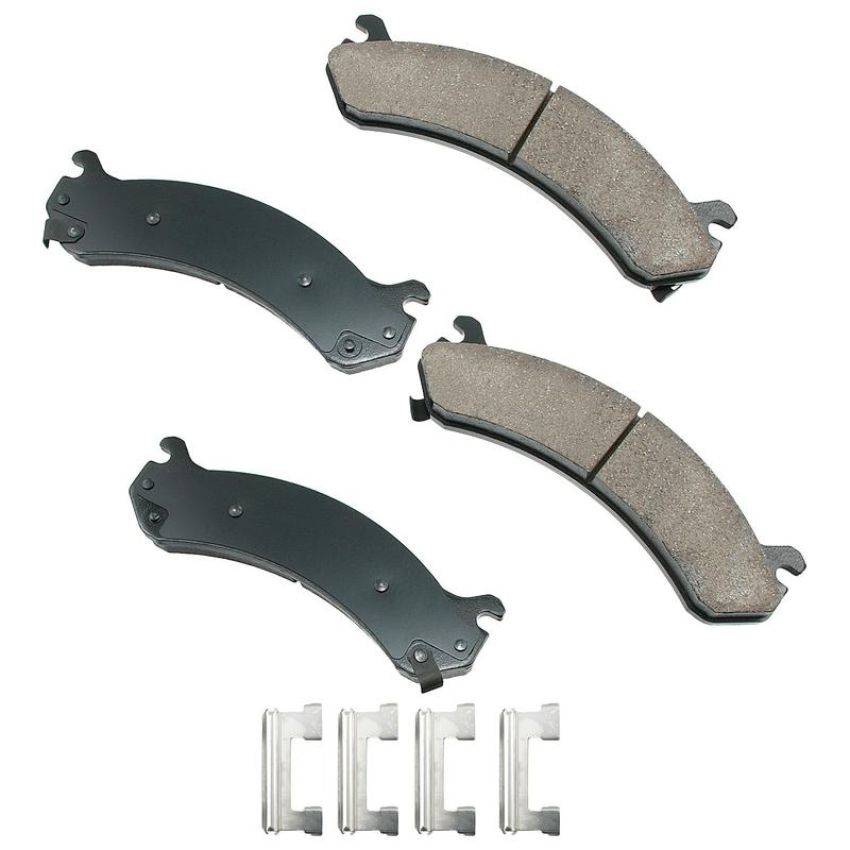 Akebono ASP784A Akebono Performance Ultra Premium Ceramic Disc Brake Pad Kit