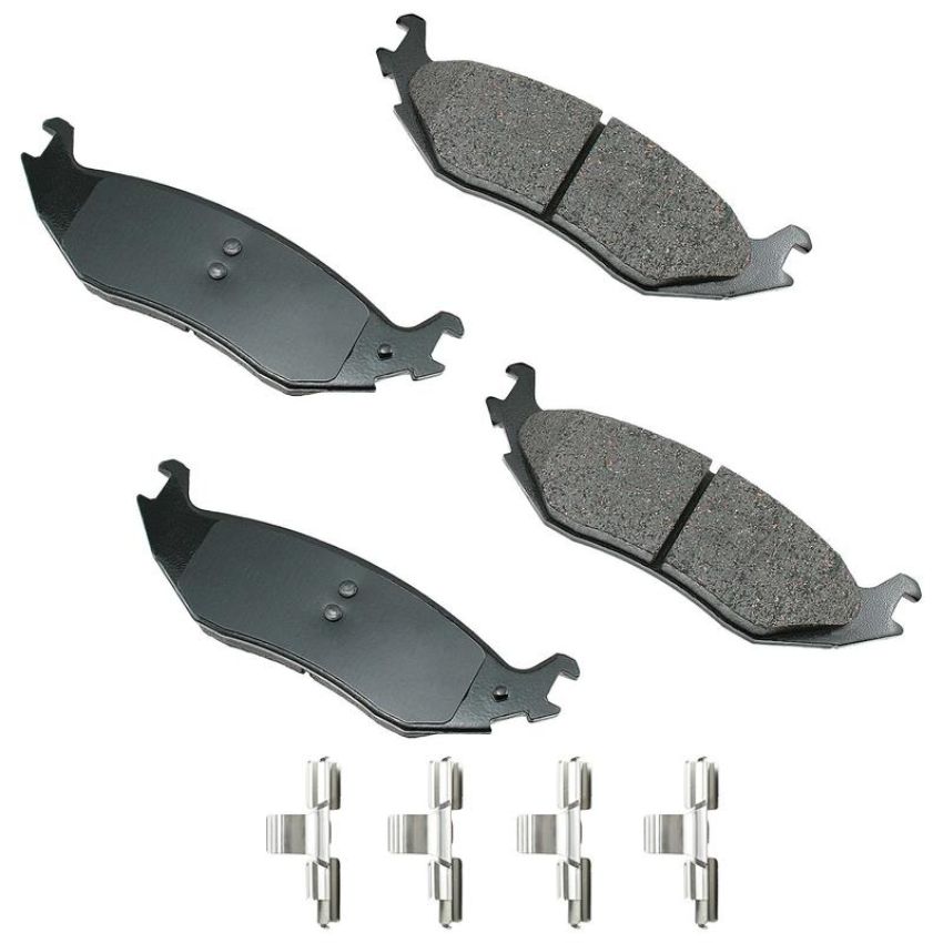 Akebono ASP898A Akebono Performance Ultra Premium Ceramic Disc Brake Pad Kit
