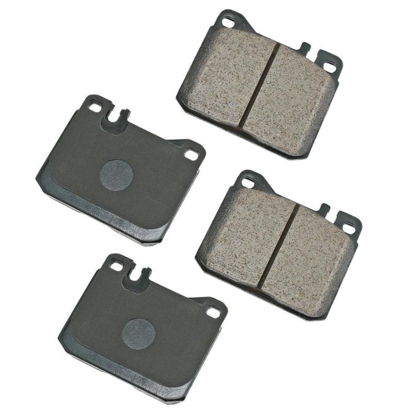 Akebono EUR1072 Akebono EURO Ultra Premium Ceramic Disc Brake Pad Kit