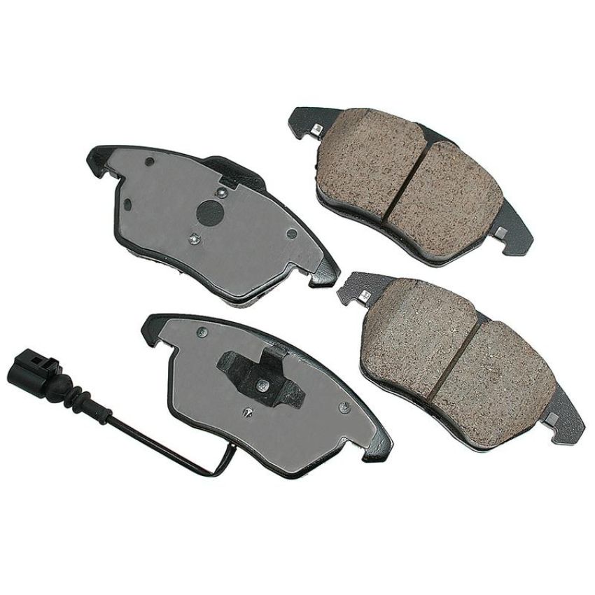 Akebono EUR1107 Akebono EURO Ultra Premium Ceramic Disc Brake Pad Kit