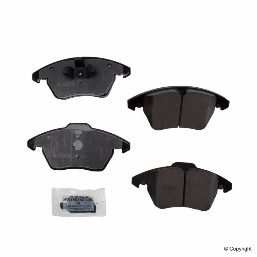 Akebono EUR1107A Akebono EURO Ultra Premium Ceramic Disc Brake Pad Kit