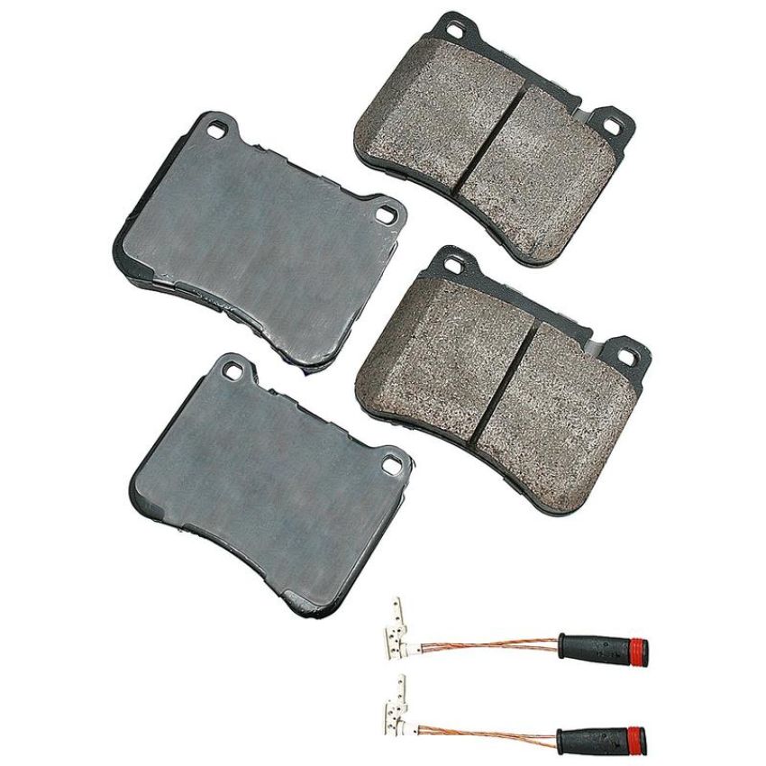 Akebono EUR1121 Akebono EURO Ultra Premium Ceramic Disc Brake Pad Kit