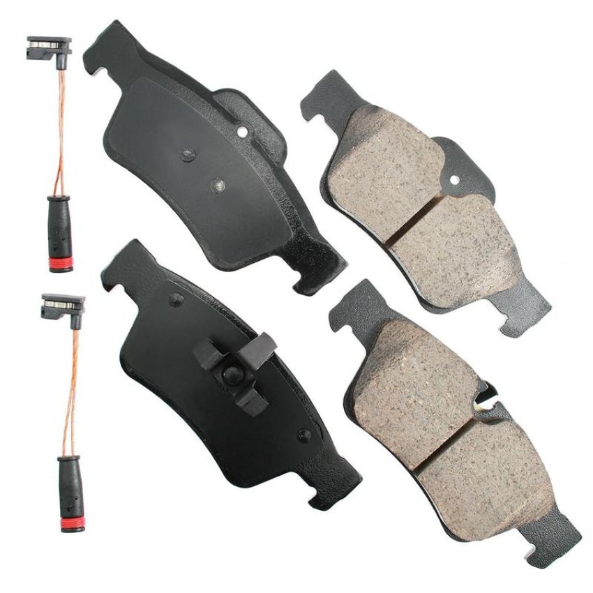 Akebono EUR1122 Akebono EURO Ultra Premium Ceramic Disc Brake Pad Kit